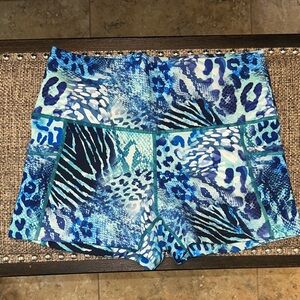 Constantly Varied Gear Blue Animal Print Women's Shorts